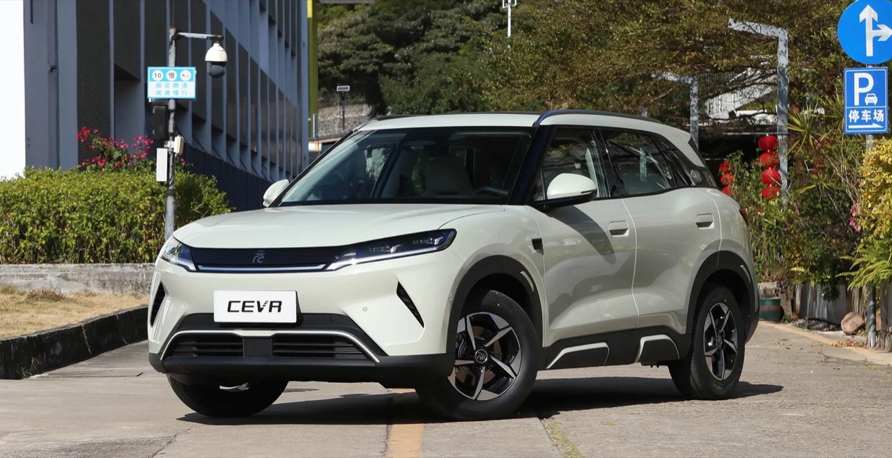 BYD Yuan Up - electric SUV in Rwanda