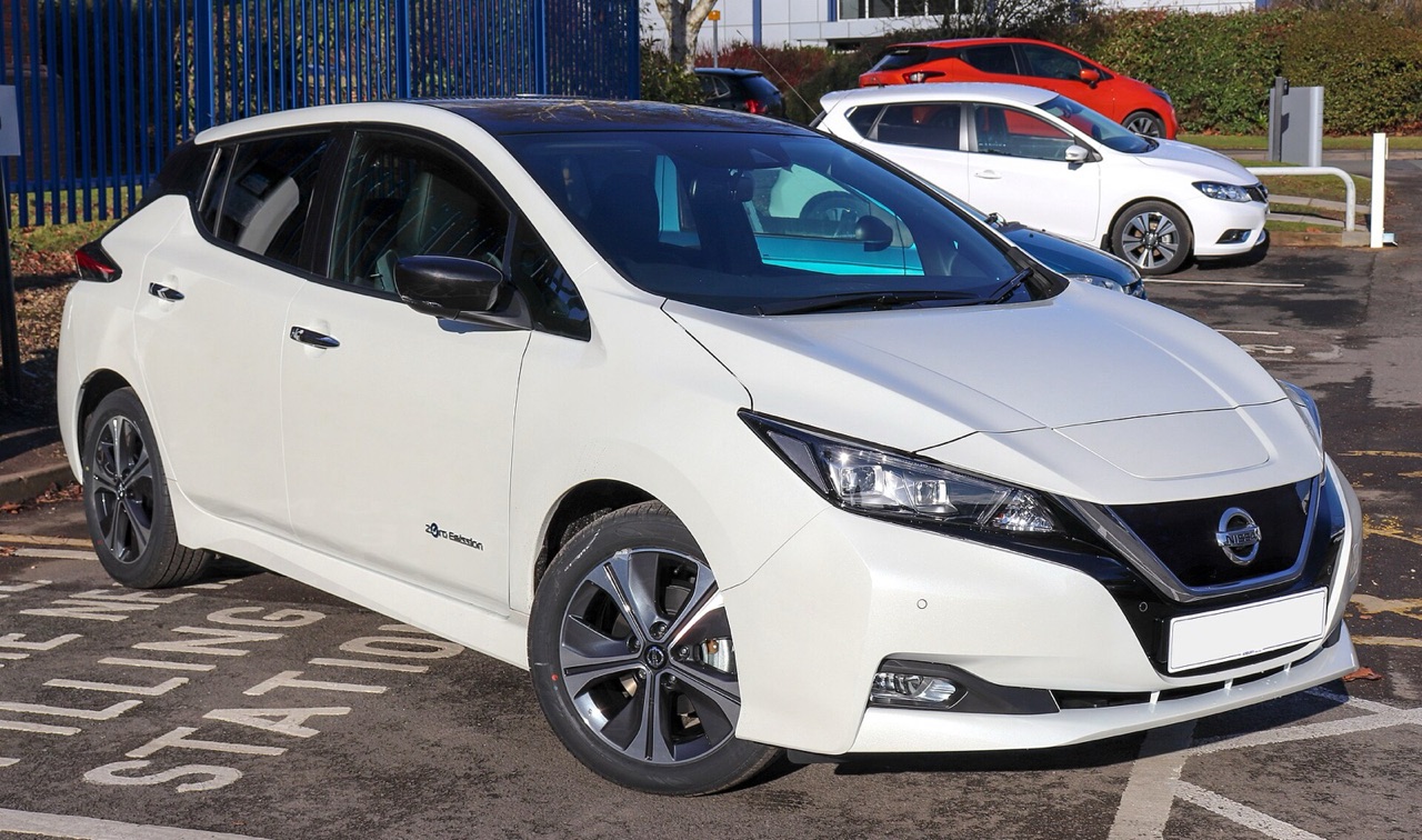 Nissan Leaf - electric hatchback in Rwanda